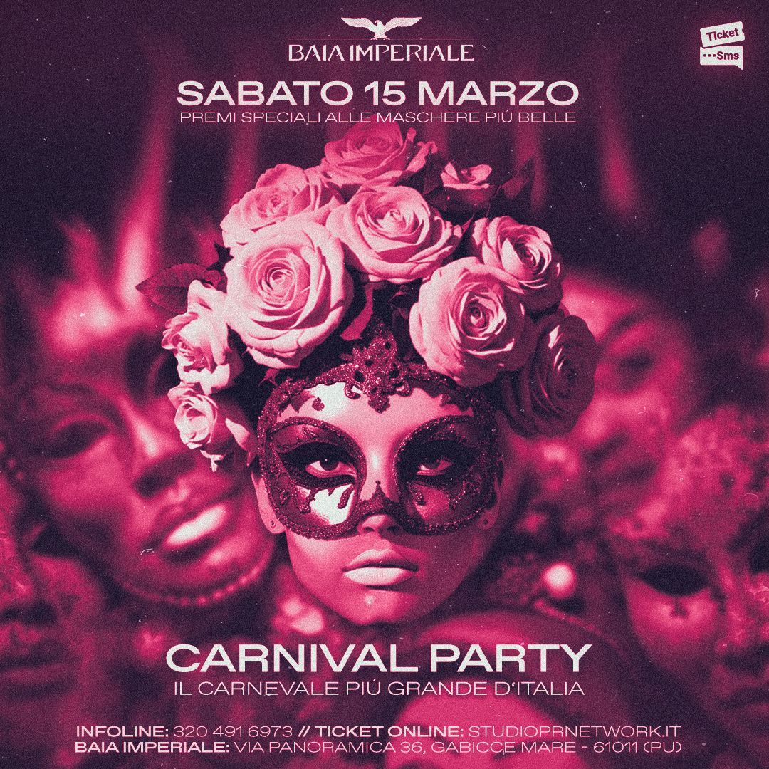 CARNIVAL PARTY ALLA BAIA IMPERIALE